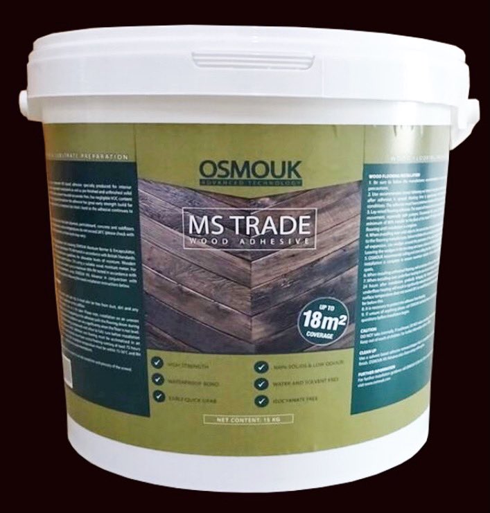 sourcewoodfloor's tweet photo. Check out our NEW environmentally-friendly OSMO Trade wood flooring adhesive. 🙌🏻 It is already proving to be very popular. 

✨ solvent free 
✨ meets environmental emissions standards 
✨ great value

Check it out today at https://t.co/mt7v4tUjOR https://t.co/eqW8NPk591