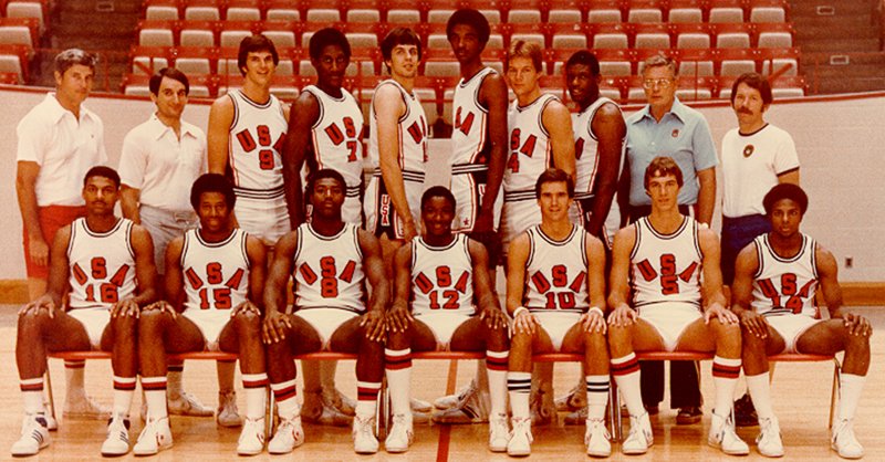 JYDecker's tweet photo. On This Date - July 13, 1979 - The Bob Knight-coached Team USA defeats host Puerto Rico 113-94 to capture gold in the Pan-American Games.  Isiah Thomas scored 21 in the title game, while @IndianaMBB's Mike Woodson averaged a team-best 18.3 as the U.S. went 9-0 in the event. https://t.co/sa49qlRblh