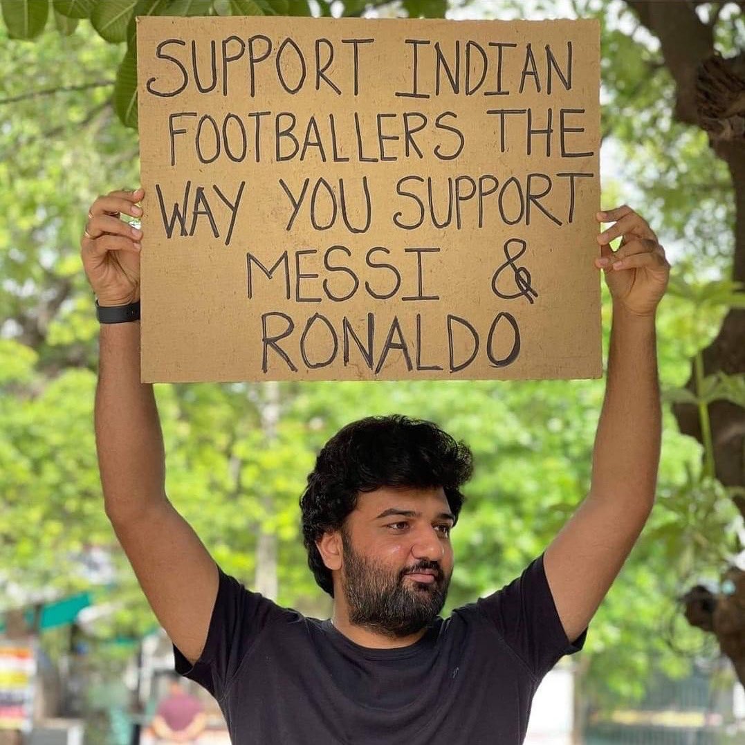 BluePilgrims's tweet photo. Back the Blues 🙏🏼 #InquilabEIndianFootball #IndianFootball #RetweetMaximum https://t.co/1caKuqzKtu