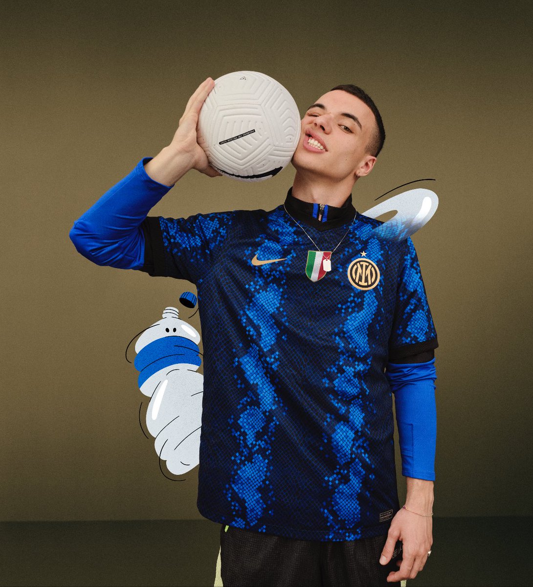 🚨 👕 New Kit Alert ⚫️ 🔵 Nikeから #インテル の2021-2022シーズン