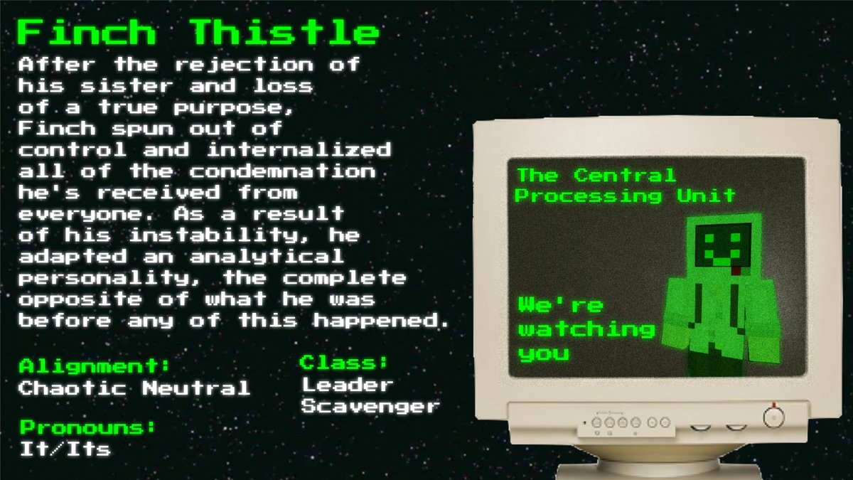 PixelDews's tweet photo. It is I, the Central Processing Unit. #SMPZ https://t.co/KCXJTq9iRQ
