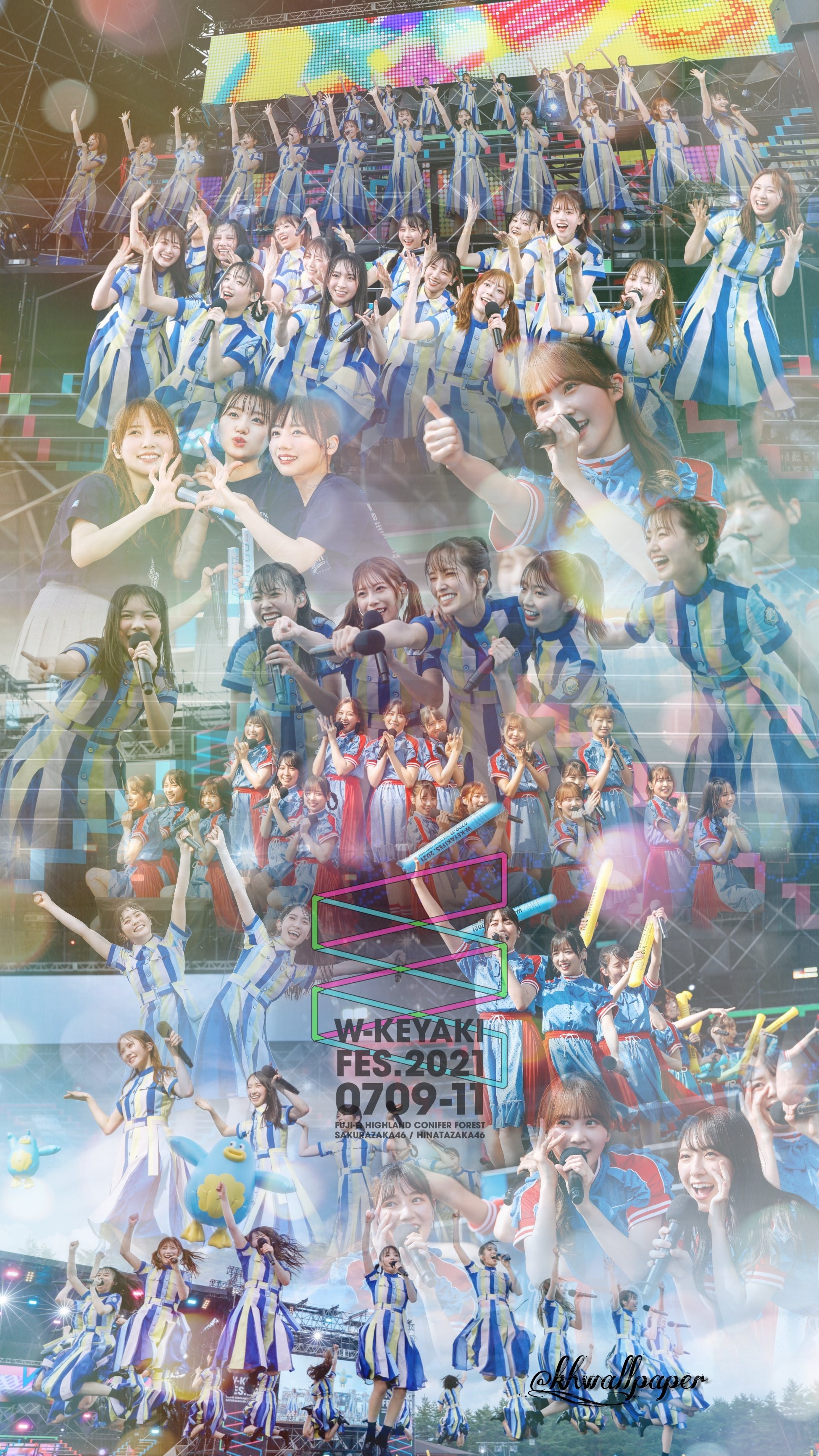 坂道グループの壁紙作る人 Kh Wallpaper Twitter