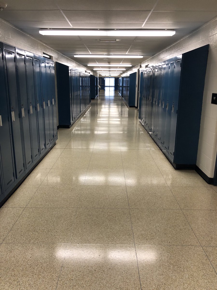 Custodial staff doing what they do best!!! Schools are looking amazing, getting ready for September!! ⁦<a href="/FacilitiesPDSB/">Facilities and Maintenance at PDSB</a>⁩ ⁦<a href="/CUPE2544/">Cupe2544</a> ⁦