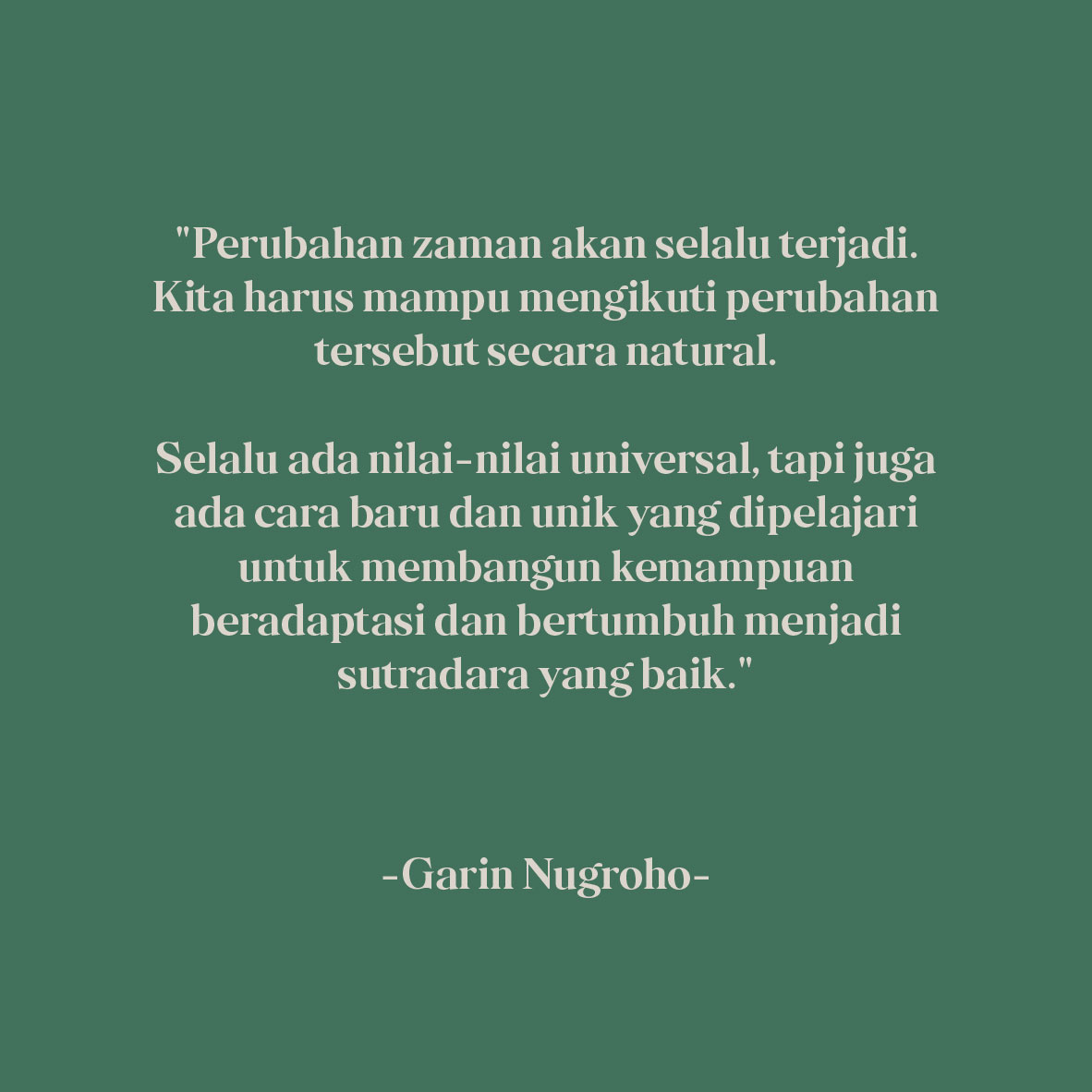 VcampusID's tweet photo. Dapatkan perspektif baru sebagai sutradara dalam berkarya bersama Garin Nugroho di kelas The Art of Film Making https://t.co/ZBTeOEAZRK 😉
#VCAMPUS https://t.co/bcPW4da3NJ