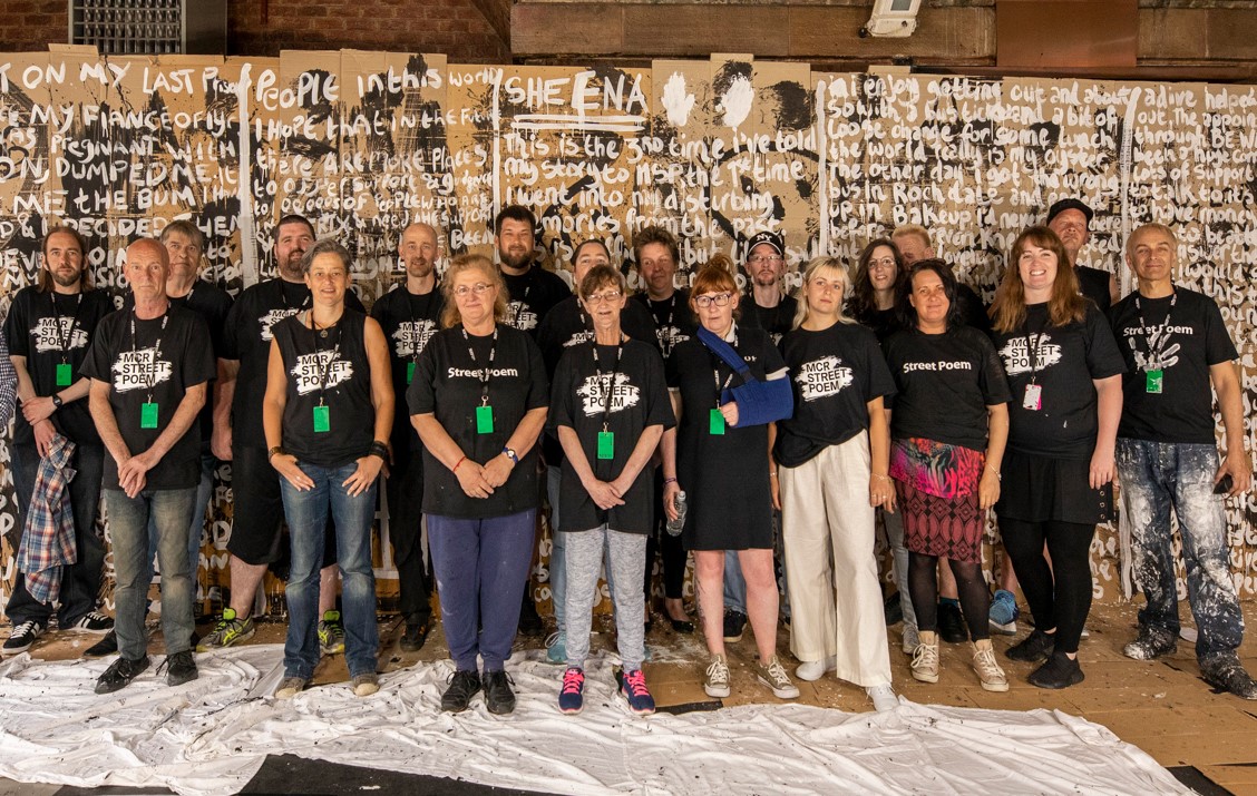 factoryintl's tweet photo. Book your free ticket for @mcrstreetpoem’s #MIF21 online storytelling workshops this Wed &amp; Thurs cohosted by Karl Hyde of @underworldlive – introducing you to their unique way of gathering and sharing personal stories. Book your Zoom place now: https://t.co/MXGTHc6Jtn https://t.co/DPF4fJv0N2