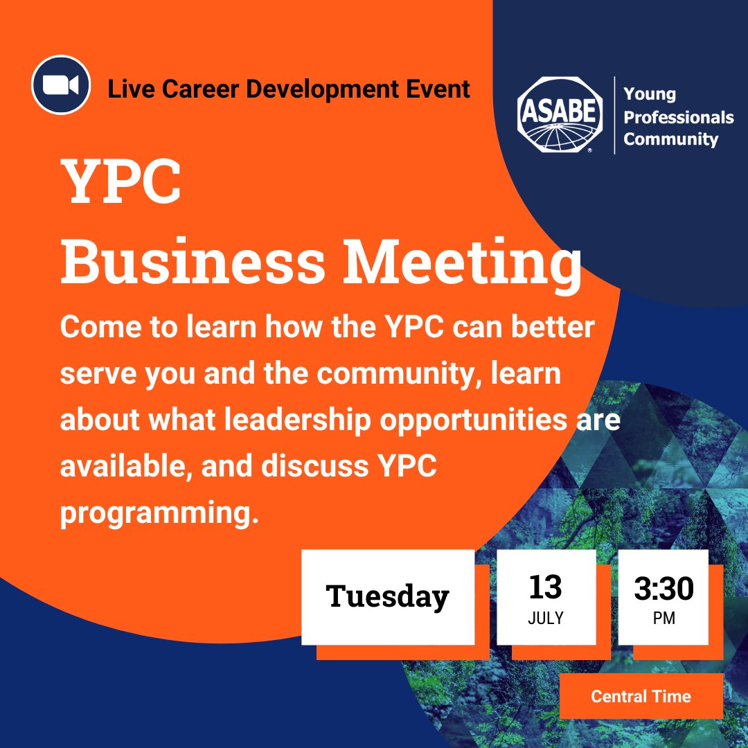 ASABE YPC tweet media