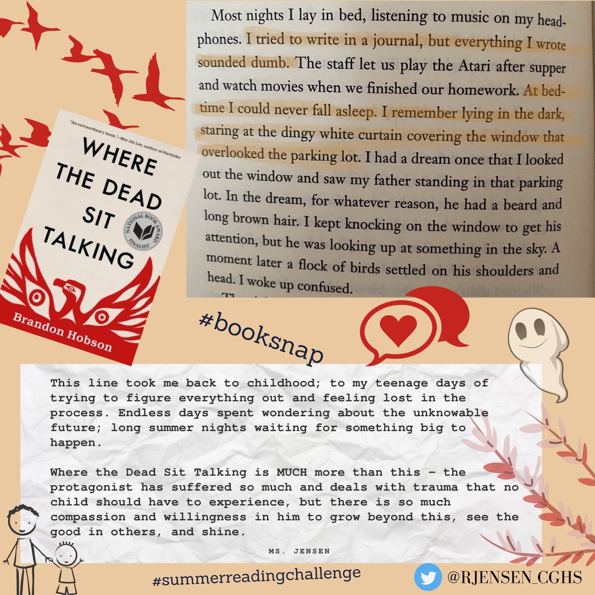 RJensen_CGHS's tweet photo. Back at the #summerreadingchallenge! Be sure to check this one out &amp; make your own #booksnap for extra credit📚📸 @coralglades2022 @KerryOCerra @DenJag @tammy_schoen @DrMarkKaplan https://t.co/oXzU1x35bB