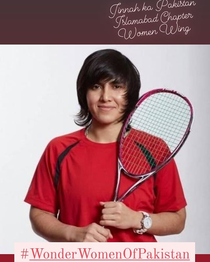 JkpIsb's tweet photo. "I am a warrior, I was born a warrior, I will die like a warrior.”
Pakistan’s top female player and ranked the 49th best woman in the world squash.
Our wonder woman, Ms. Maria Toorpakai Wazir.
#Wonderwomen
#SuperwomenofPakistan
#JinnahKaPakistan
#JKPIsbSM
#JinnahMediaForce https://t.co/gTY0LS3yJ8