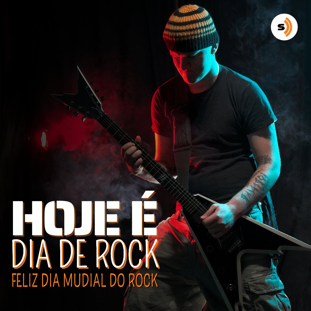 Aproveita que hoje é comemorado o Dia Mundial do Rock no Brasil e:
⠀
🤘Passe o dia todo ouvindo nossa playlist especial #diadorock no @spotify;
🤘Vista a camisa da sua banda de rock favorita;

#serenata #serenatanet #diadorock #rock #rocknroll #diamundialdorock #playlist