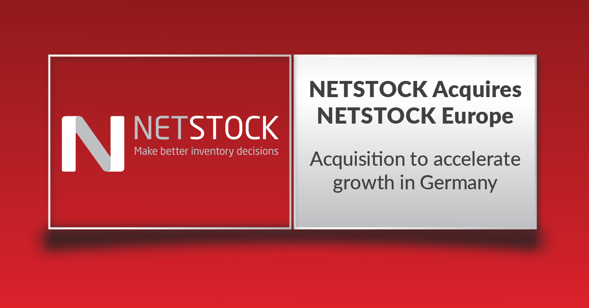 NetstockDe's tweet photo. Gute Neuigkeiten! Neue Wachstumsperspektiven für NETSTOCK auf dem europäischen Markt. @NetstockInv  gibt die Übernahme von NETSTOCK Europe bekannt.
https://t.co/DsVslkeLVE
#netstock #bestandsoptimierung #suplychainmanagement #inventory https://t.co/YizaNyNVHu