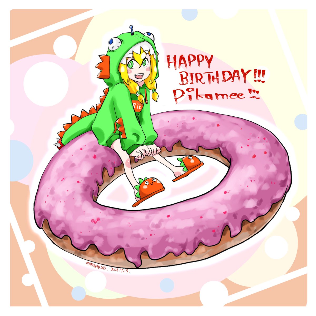 sasuga1203's tweet image. #Pikart 
Happy Birthday!!
I hope you have a good year!!!