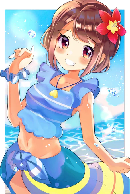 夏衣装ユウリちゃん🌺 
