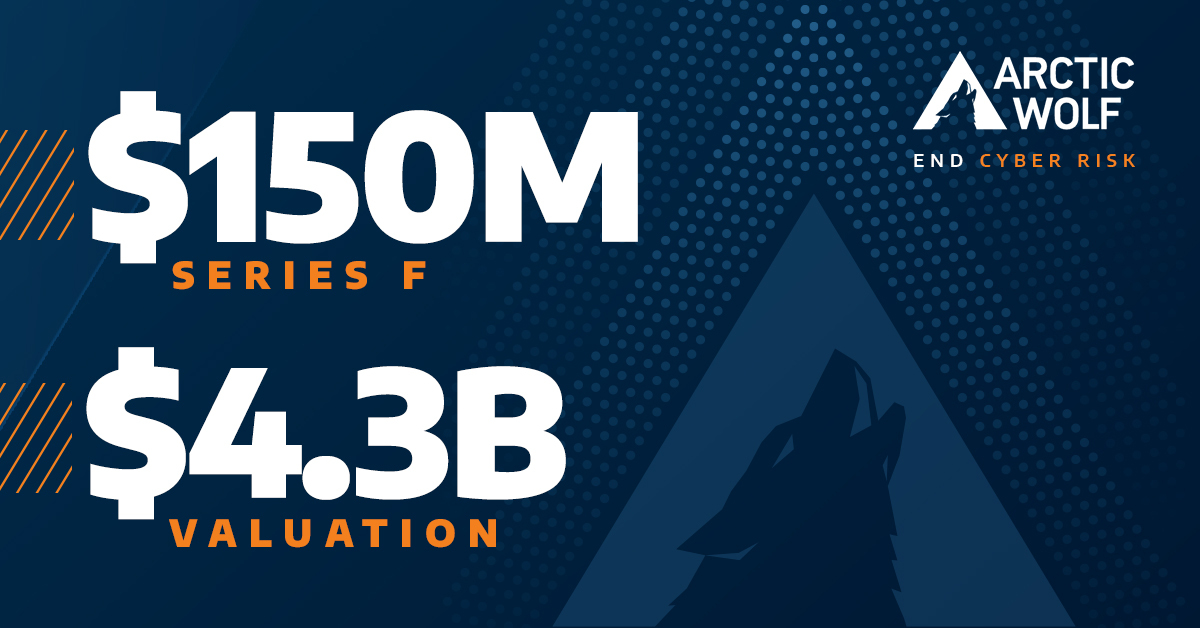 As a category-defining #cybersecurity pioneer, we’re proud to announce our latest round of funding and $4.3B valuation. Read more. #RunWithThePack arcticwolf.com/resources/pres…