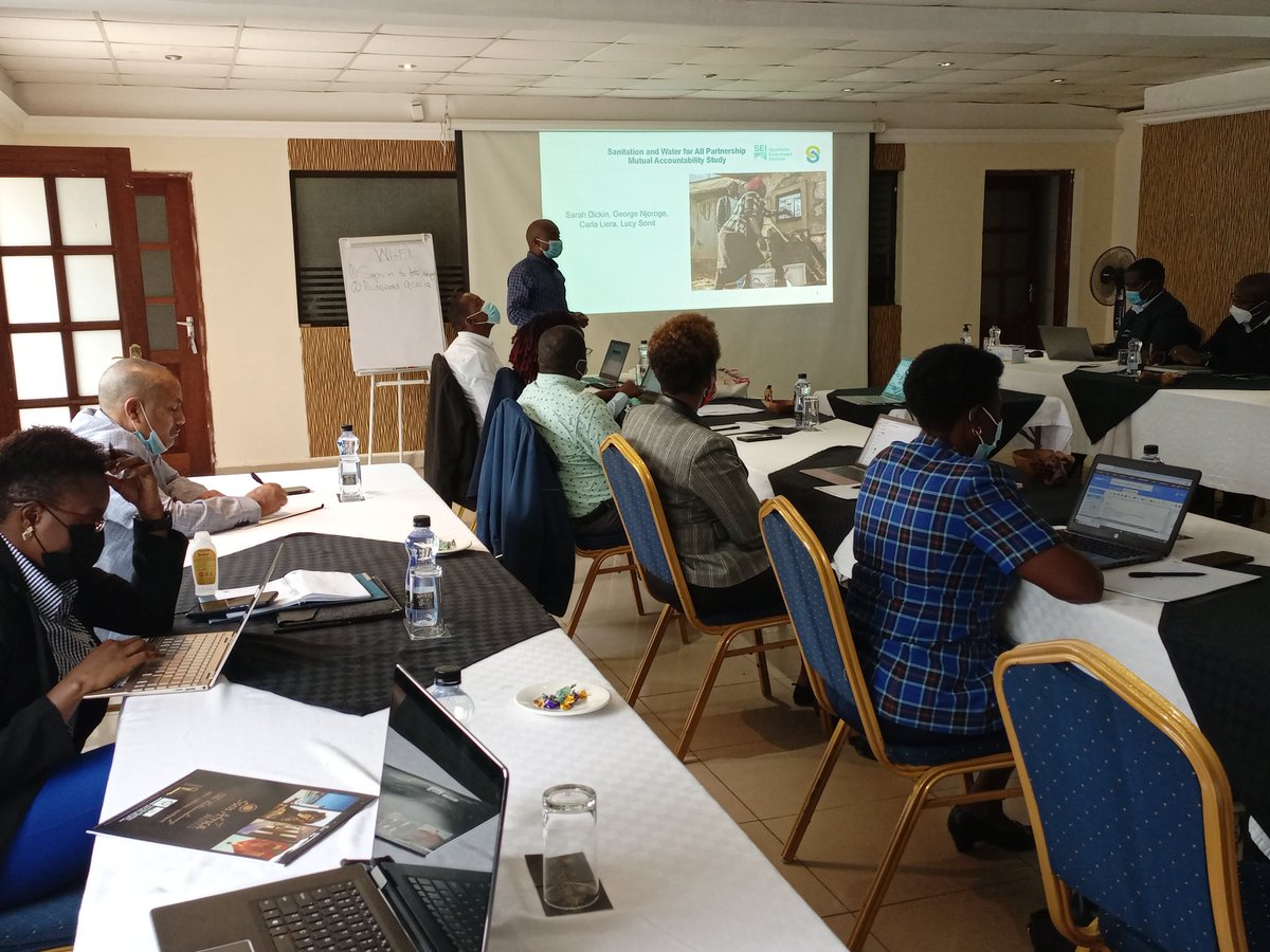Stakeholders in Kenya reviewing the SWA- MAM Commitments and assessing country progress using the country assessment tool <a href="/MOH_Kenya/">Ministry of Health</a> @minwater_sani <a href="/KEWASNET/">KEWASNET</a> <a href="/sanwatforall/">Sanitation and Water for All</a> <a href="/WASHallianceKe/">WASH Alliance Kenya</a> <a href="/BMURKOMEN/">Benjamin Murkomen</a> <a href="/_KWAHO/">Kenya Water For Health Organization(KWAHO)</a> <a href="/kewasnetceo/">CEO KEWASNET</a>