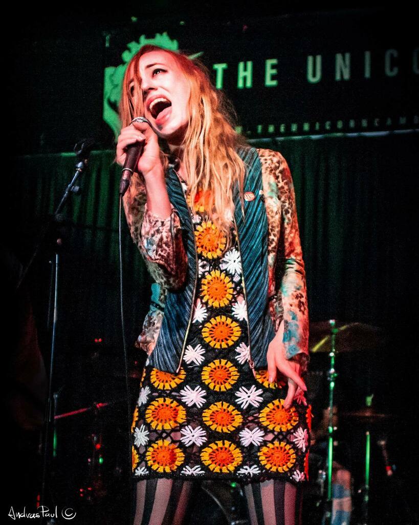 Happy birthday to London punk-princess Nina Courson @ninacourson of Healthy Junkies <a href="/healthy_junkies/">The Healthy Junkies</a> rocking back at the @theunicorncamdenlive #healthyjunkies #nosilenceinmusic #letthemusicplay #concertphotography #livemusicphotography #womeninmusic  #ch… instagr.am/p/CRQ__vLJSx1/