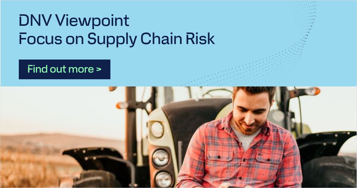 Our latest #ViewPoint research investigated #supplychain resilience. Half of the 1,100 companies that were surveyed reported disruptions to their supply chains due to #COVID19. 57% of them list finding new suppliers as a possible solution. 🚚

Learn more: dnv.social/Ay