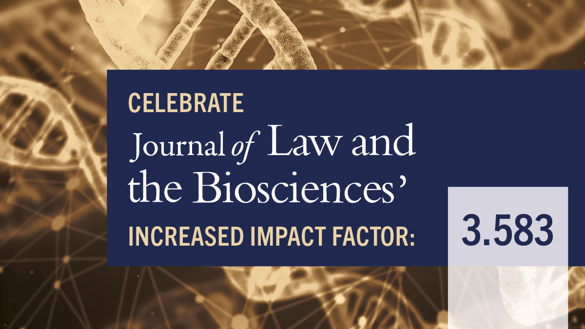 OUP Law (@ouplaw) on Twitter photo It has been another excellent year for the Journal of Law and the Biosciences (<a href="/J_Law_Biosci/">Journal of Law and the Biosciences</a>), so to celebrate we have curated a freely available collection of the most cited articles recently published by the journal. Discover them here: bit.ly/3xIL6mE It has been another excellent year for the Journal of Law and the Biosciences (<a href="/J_Law_Biosci/">Journal of Law and the Biosciences</a>), so to celebrate we have curated a freely available collection of the most cited articles recently published by the journal. Discover them here: bit.ly/3xIL6mE
