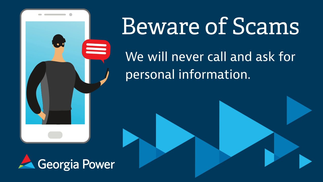 Power on Twitter "We will never call you and ask for personal