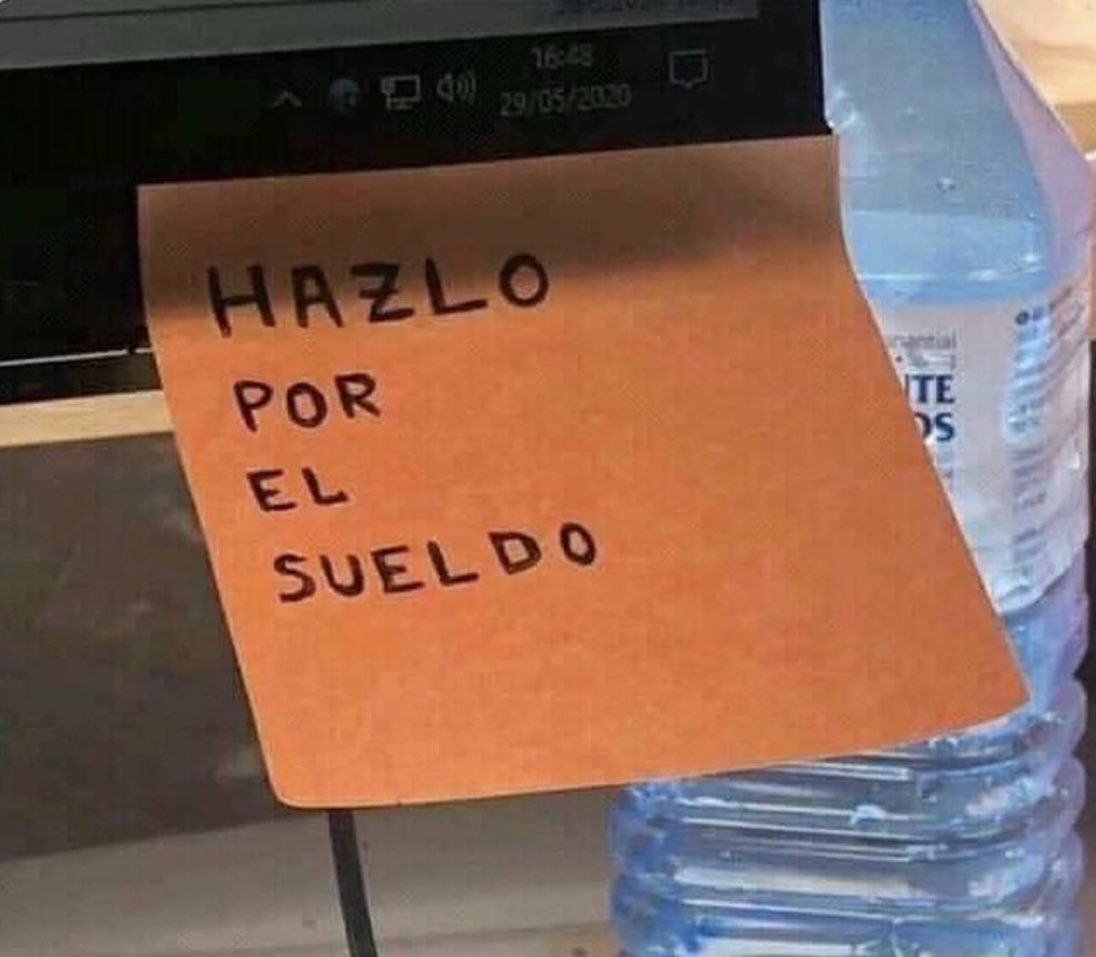 andres124322's tweet photo. Yo motivándome en el trabajo 😷 https://t.co/hOTSWtliOQ