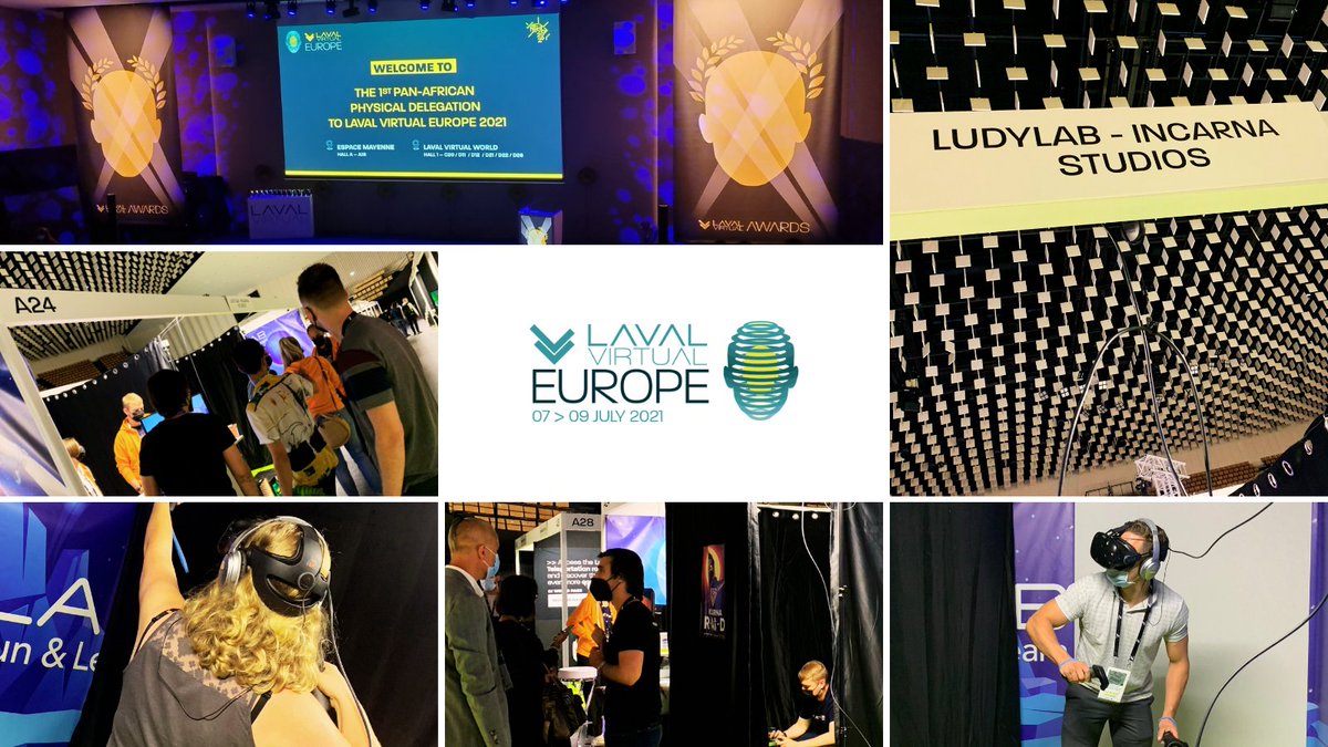 Such a great time we had at <a href="/lavalvirtual/">Laval Virtual</a> this year ! 😀

Happy to bring so many people into the world of Incarna, and also proud our #VR game #Incarna R·AI·D has been nominated for the Laval Virtual Awards #LVawards2021 🏆

Shout out to our friends from @LUDyLAB 🙌