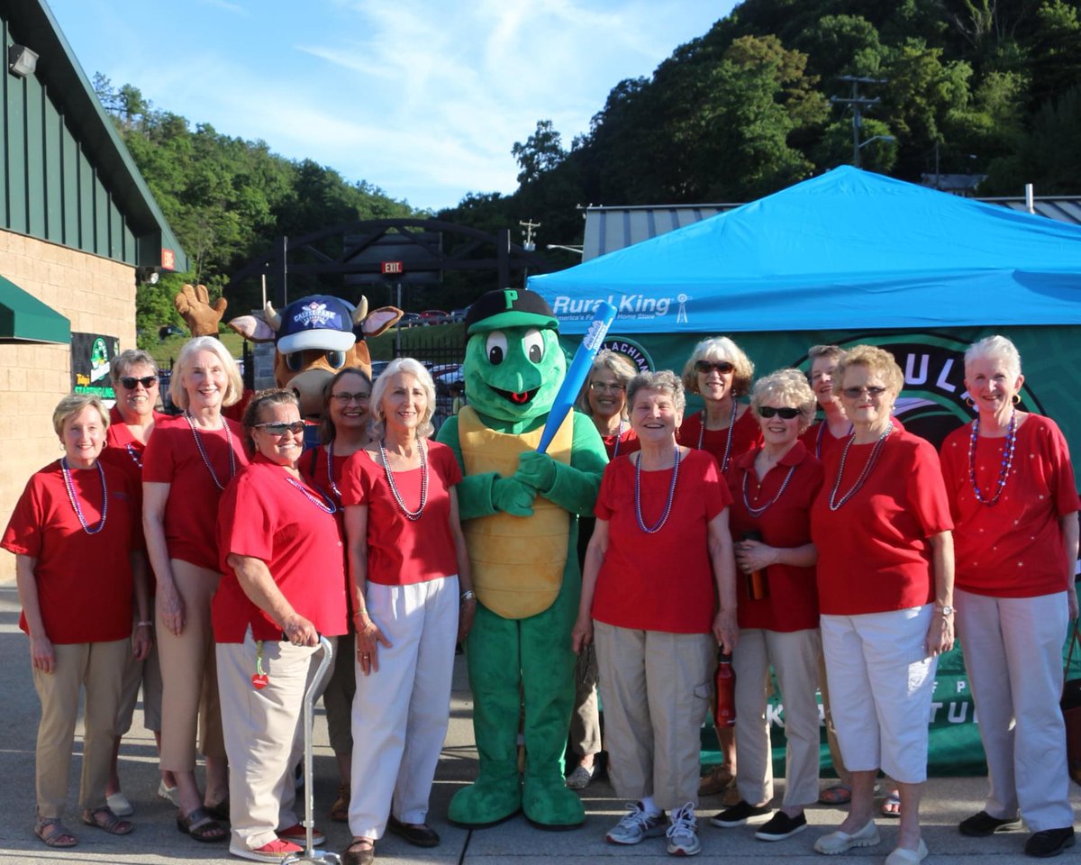 WldrnssRdChorus's tweet photo. We’ll be singing the National Anthem at Calfee Park on Tuesday July 20th at 7pm! Come join us and then stay to cheer on the River Turtles! #calfeepark #pulaski #riverturtles #weloveacrowd https://t.co/V4pNLjP4CG