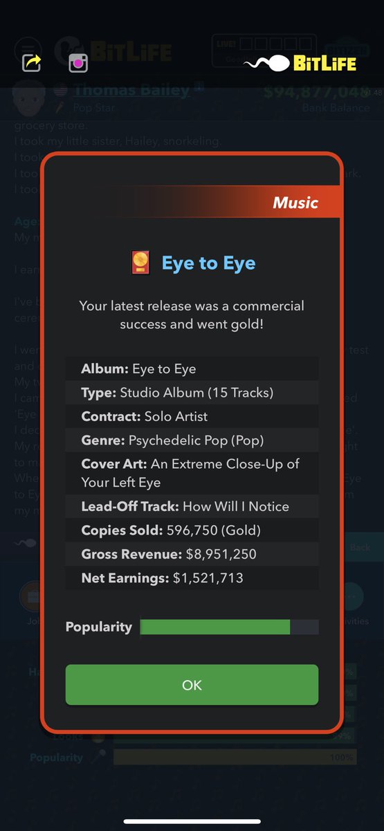 KingRichard218's tweet photo. @BitLifeApp thank you BitLife lol 😅😅🥰🥰 https://t.co/lN3SBko3qL