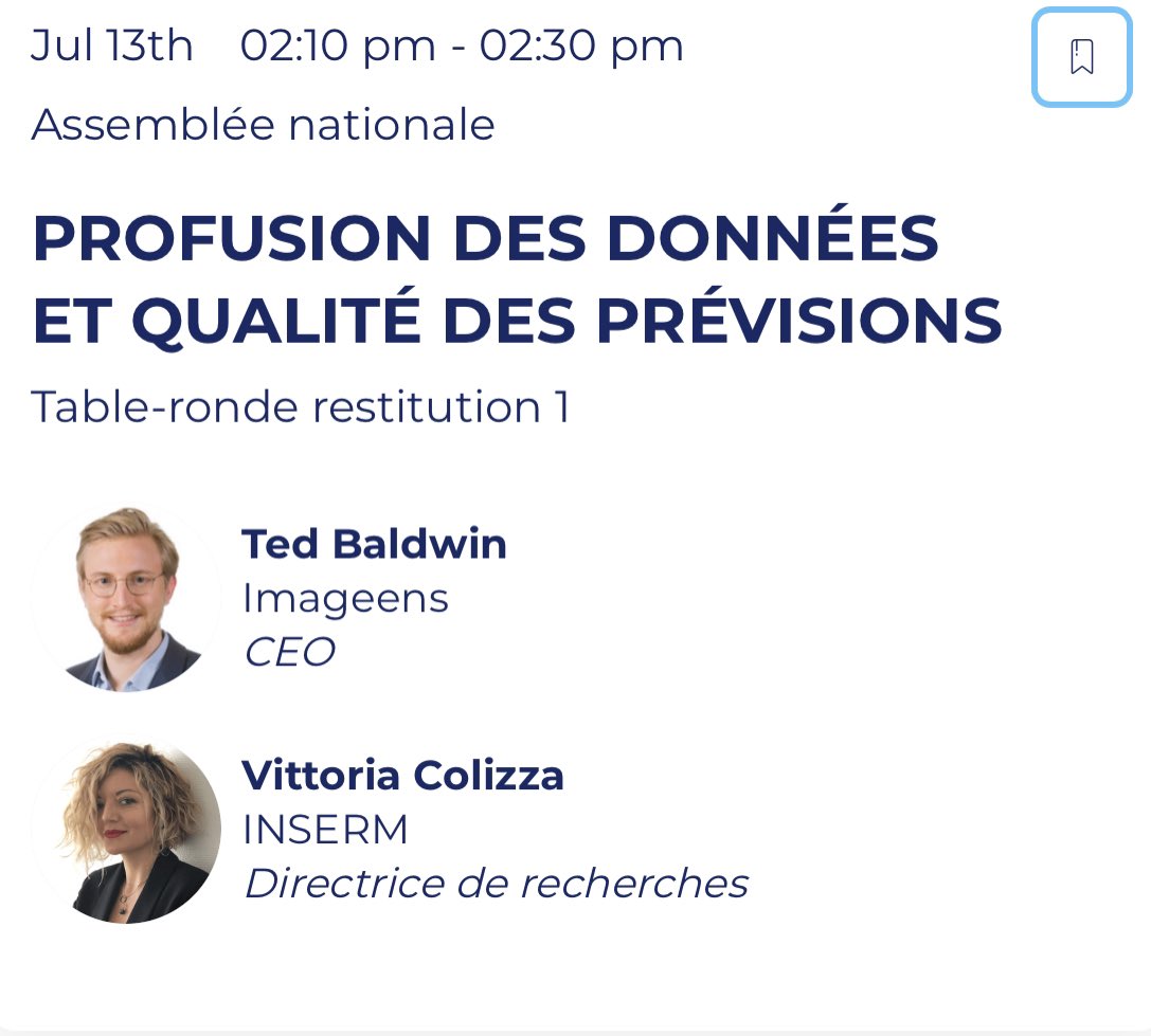 #aiforhealth Avec la profusion des smart data en santé, il y’a une formidable opportunité de remettre à jour les modèles de prévision : nous avons des talents, beaucoup de données et une volonté de tous les acteurs de créer un écosystème pour valoriser ces données !