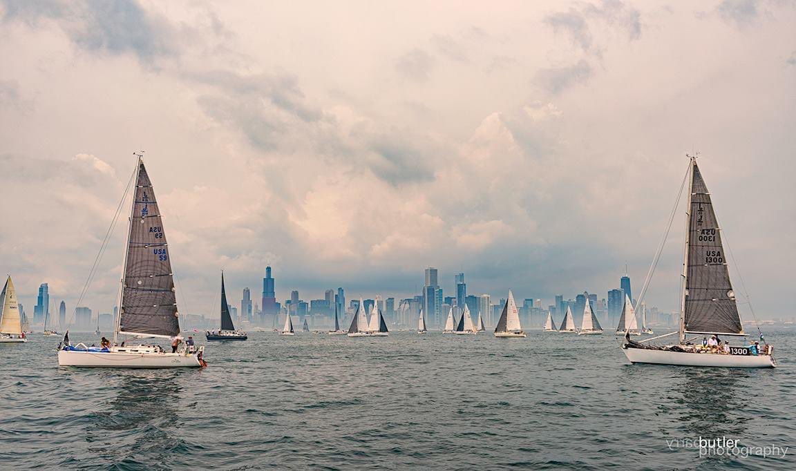 This weekend is the Race to Mackinac. #chicago #boating #sailing #cycrtm