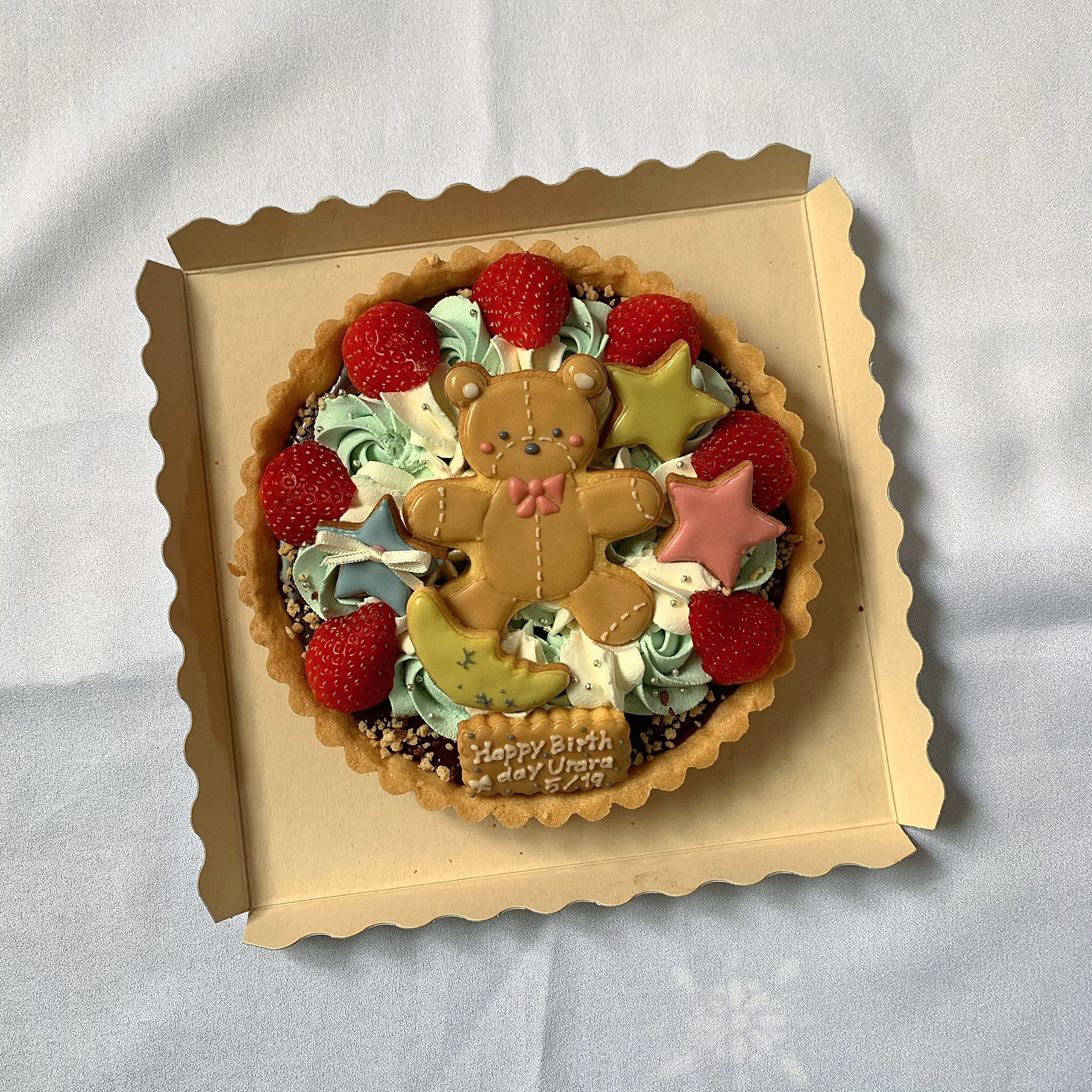 Saki タルトケーキ３種類 アイシングクッキーのせると 可愛い お菓子作り 誕生日ケーキ T Co Tdcjzntus1 Twitter