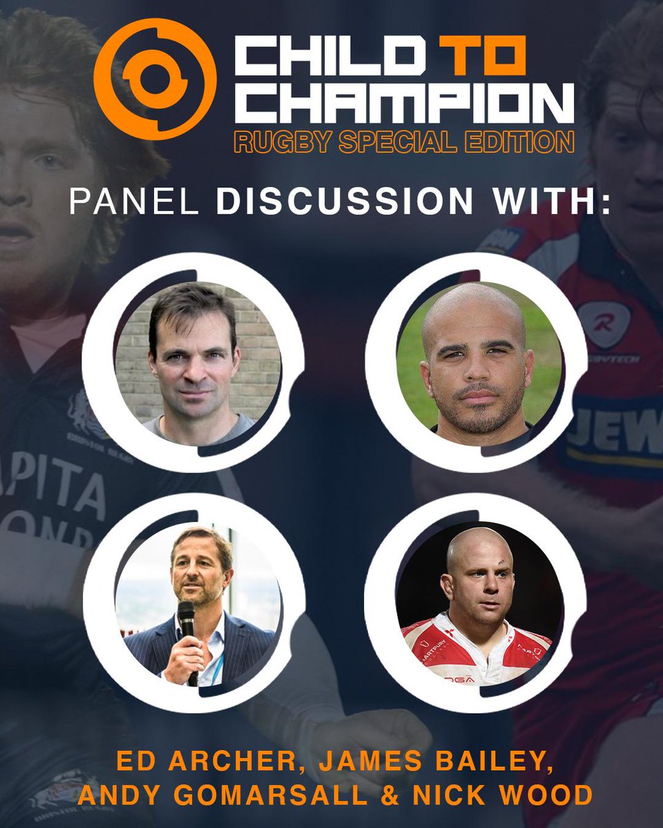 🚨C2C ANNOUNCEMENT🚨

🏉We'll also be having a panel discussion on 15th July in our special edition ‘Child to Champion’ webinar in honour of the late Jack Adams!

👥‘LTAD from an ex-player perspective’

Featuring: <a href="/athlete_academy/">Ed Archer/Athlete Academy</a> , <a href="/James14Bailey/">James Bailey</a> , <a href="/AndyGomarsall/">Andy Gomarsall</a> and <a href="/n1ckwood/">Nick Wood</a>