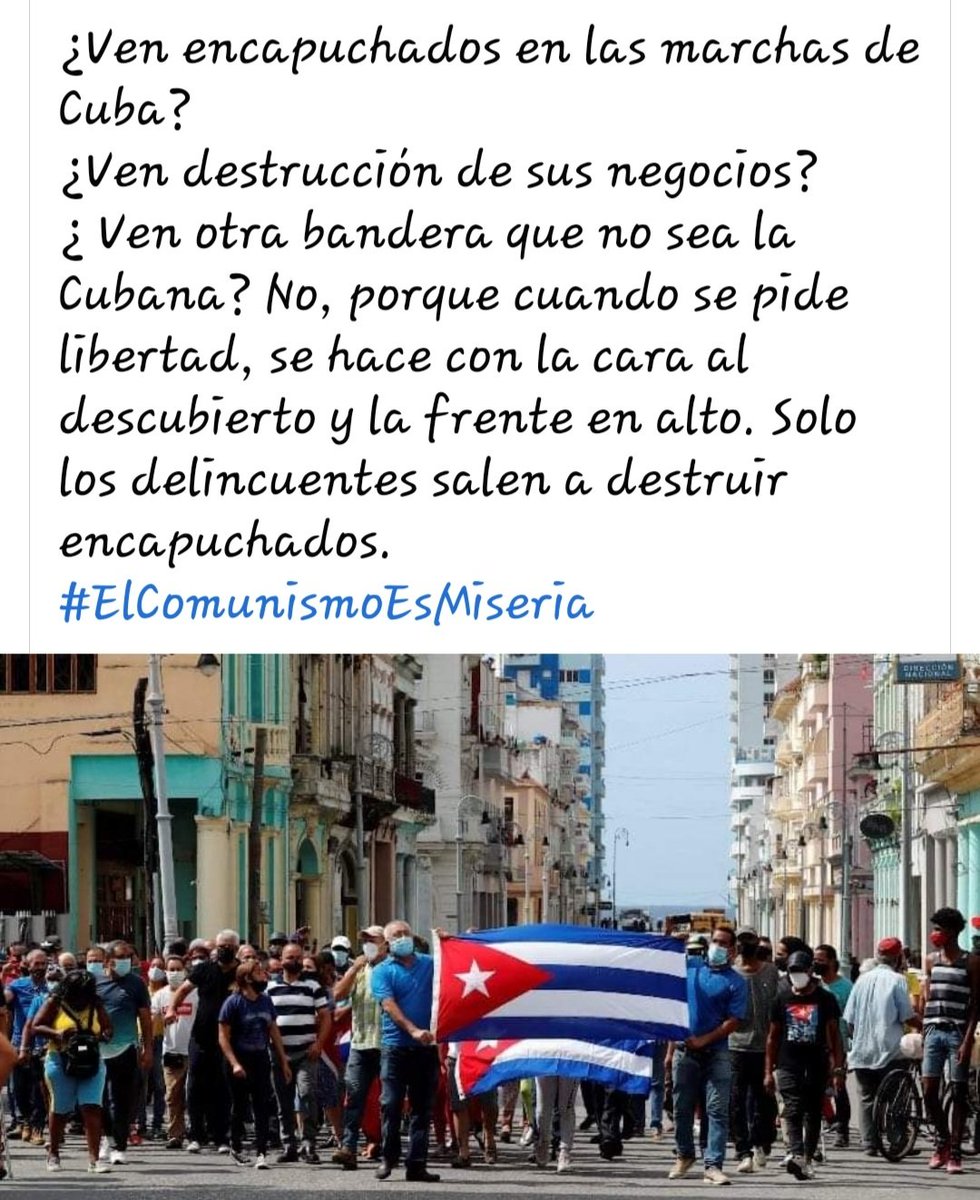 Gigi_NoMasOdio's tweet photo. Lucha x tu LIBERTAD 
#SOSCuba https://t.co/E0V2WuYiSE