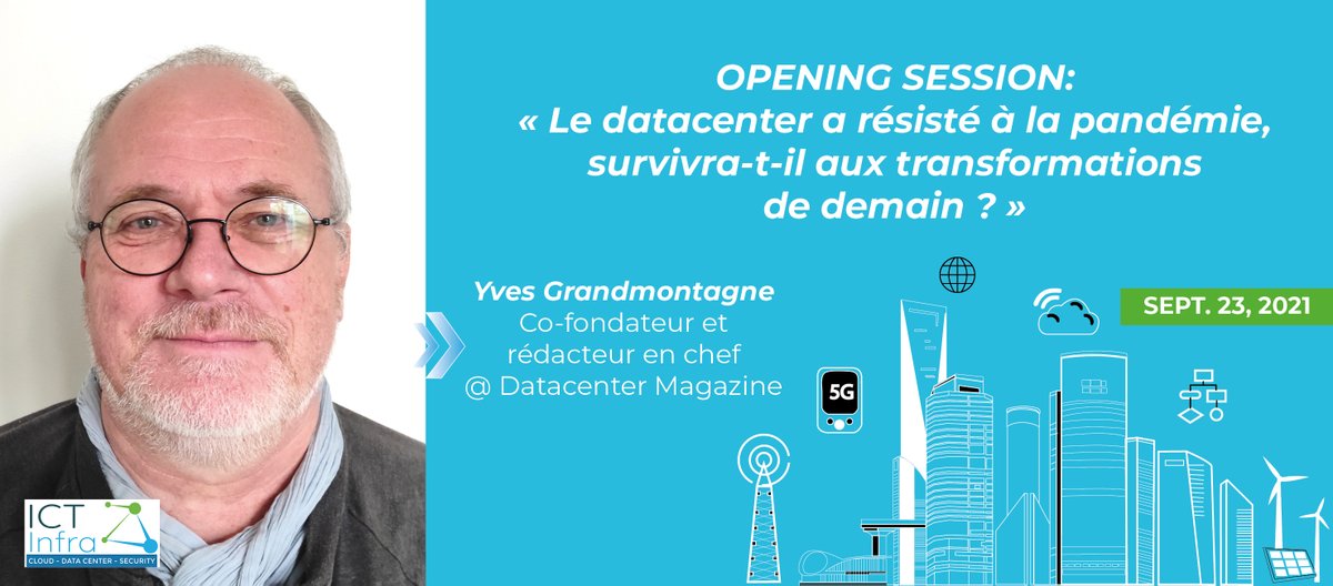 ICTInfra_'s tweet photo. Le #datacenter est au cœur de vos #infrastructures, il est le maillon fort de l'informatique. Mais il se doit d'être efficace sur sa consommation #énergétique et #économe pour l'entreprise. Rejoignez @YGrandmontagne pour en savoir plus.
INSCRIPTIONS -  https://t.co/iJ9XvoKVwO https://t.co/D2Qv18oU48