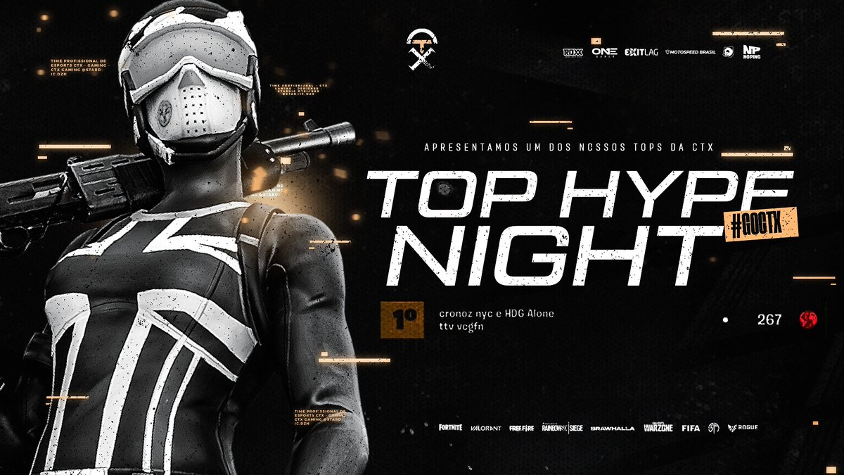 HARDz_eSports's tweet photo. É CAMPEÃO 🏆🥇 cronozzfn (IG) 

Deixem um #GOCTX nos comentários em apoio ao campeão 🥇

No primeiro campeonato da season, nosso atleta cronozzfn se saiu campeão. Ele vem se destacando muito em campeonatos scrim, anotem esse nome, o guri joga muito!

#CTXÉOTREM #CTXONTOP 🧡 https://t.co/f4ocwCLkc3