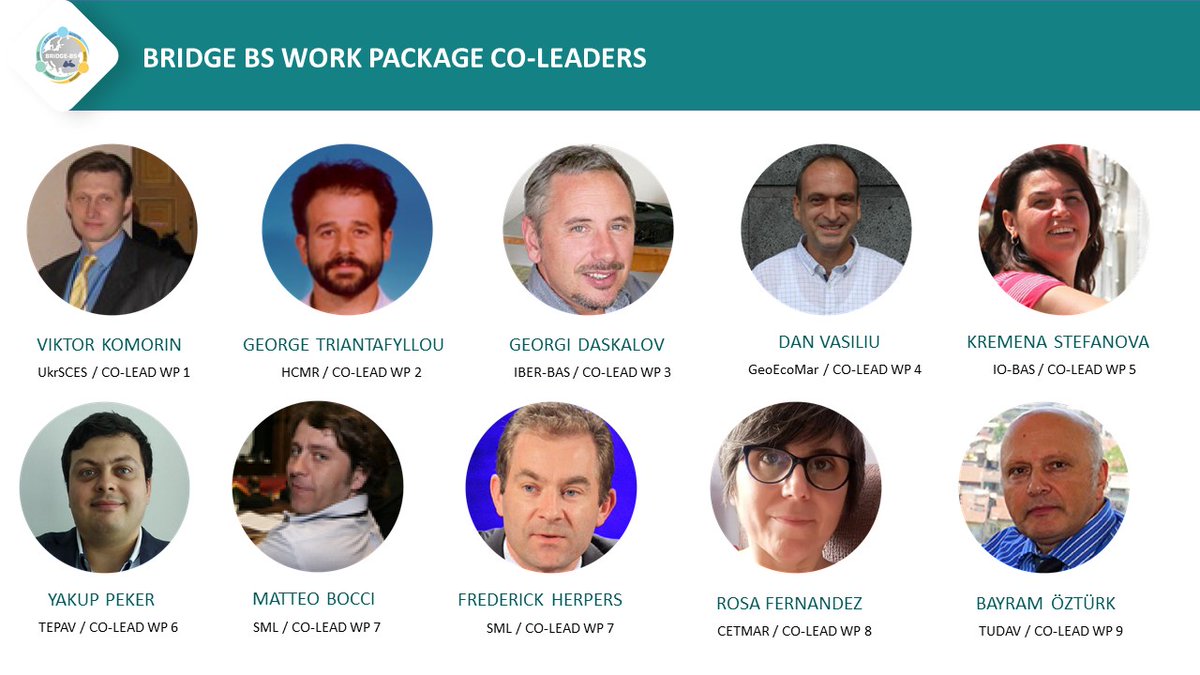 BRIDGE_BlackSea's tweet image. Did you know that there is a big group working together to reach the goals of BRIDGE-BS?

Let us introduce #WorkPackage leads from marine research &amp;amp; European institutions. They will contribute to maximize the impact &amp;amp; develop cutting edge scientific outputs in the next 4.5 years.