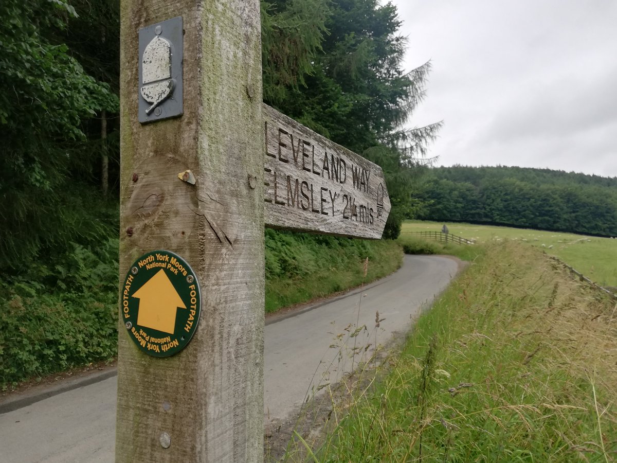 gfelgate1980's tweet photo. Walked a bit of the ThiHel1 #SlowWays today, Rievaulx to Helmsley, found it a bit too uneven and with too many steps and difficult gates to be suitable for wheelchairs /pushchairs. #activetuesday https://t.co/LzT2d78LAO