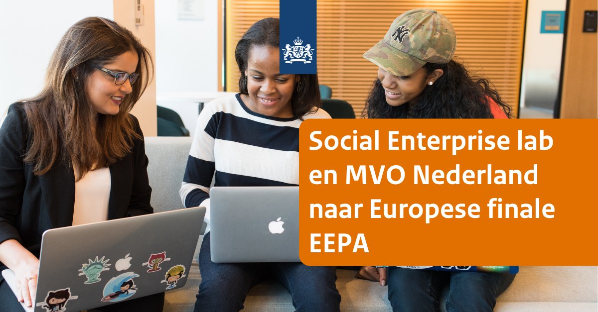 RVO_Innovatie's tweet image. RVO feliciteert @se_lab en @MVO_NL!  👏 De twee kandidaten gaan namens NL naar de Europese finale van de Europese Awards voor Ondernemerschapsbevordering (#EEPA) 2021. Lees meer over de kandidaten en de te winnen prijzen  ➝ bit.ly/3hBBNyZ @EEPA_EU @kringloopdag