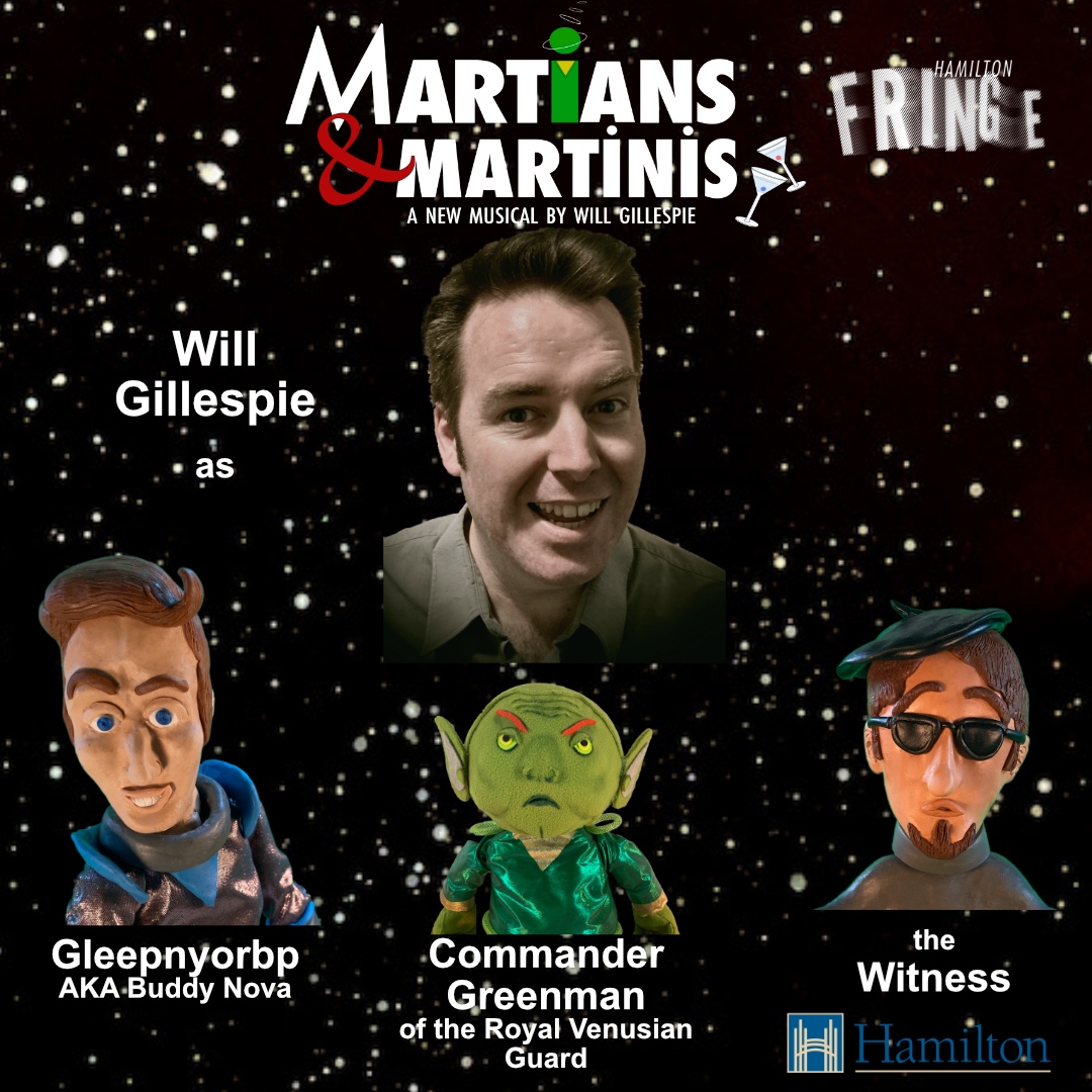 ChasingShadow16's tweet image. Today's Featured actor from #Martians&amp;amp;Martinis is Will Gillespie. Watch online at hamiltonfringe.ca July 15-25th, 2021 @hamontfringe #hamontfringe #hamont #hamfringe #hamonttheatre #hamontfringe2021