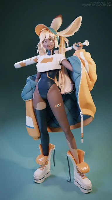 Hey, #PortfolioDay
I'm Jason, a South African 3D artist focusing on making stylized characters!

Artstation: https://t.co/IvlmuRk5YC
Instagram: https://t.co/fUuYHI00Ep 