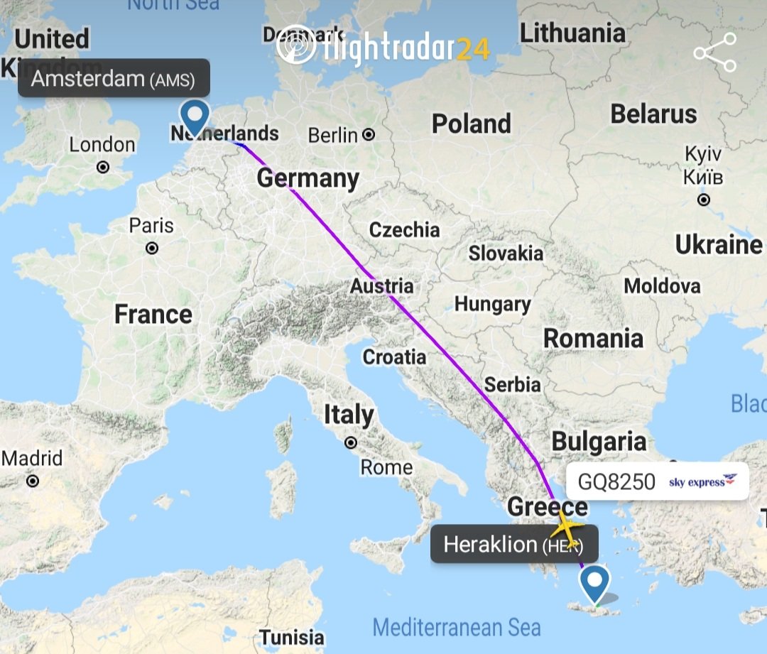 landingsgr's tweet photo. More new seasonal #S21 international destinations by #SkyExpressGR:
From #Heraklion #HER 🇬🇷 to #Amsterdam #AMS @Schiphol 🇳🇱 ff.11/07/2021 operated with #A320neo SX-TEC
GQ8250/SEH8250
GQ8251/SEH8251 https://t.co/zTUmUbVF27