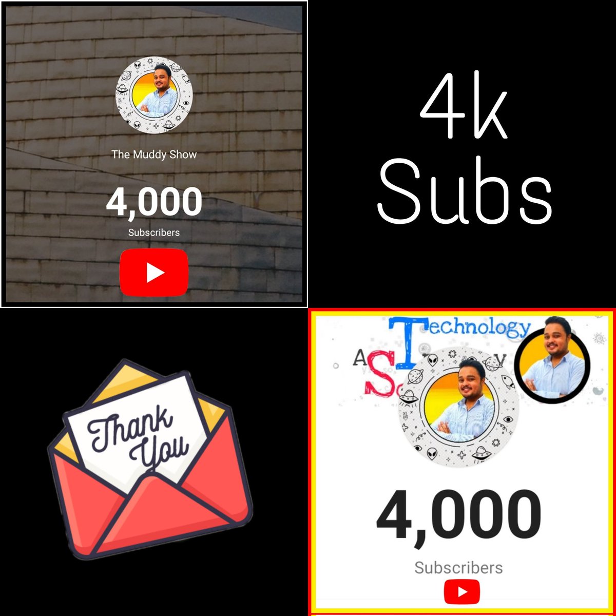 show_muddy's tweet photo. We hit 4000 subscribers today.
Your love and support has been the catalyst behind it.

Thank you
#wethesubscribers
#billionstogo https://t.co/FkxC65YkuM