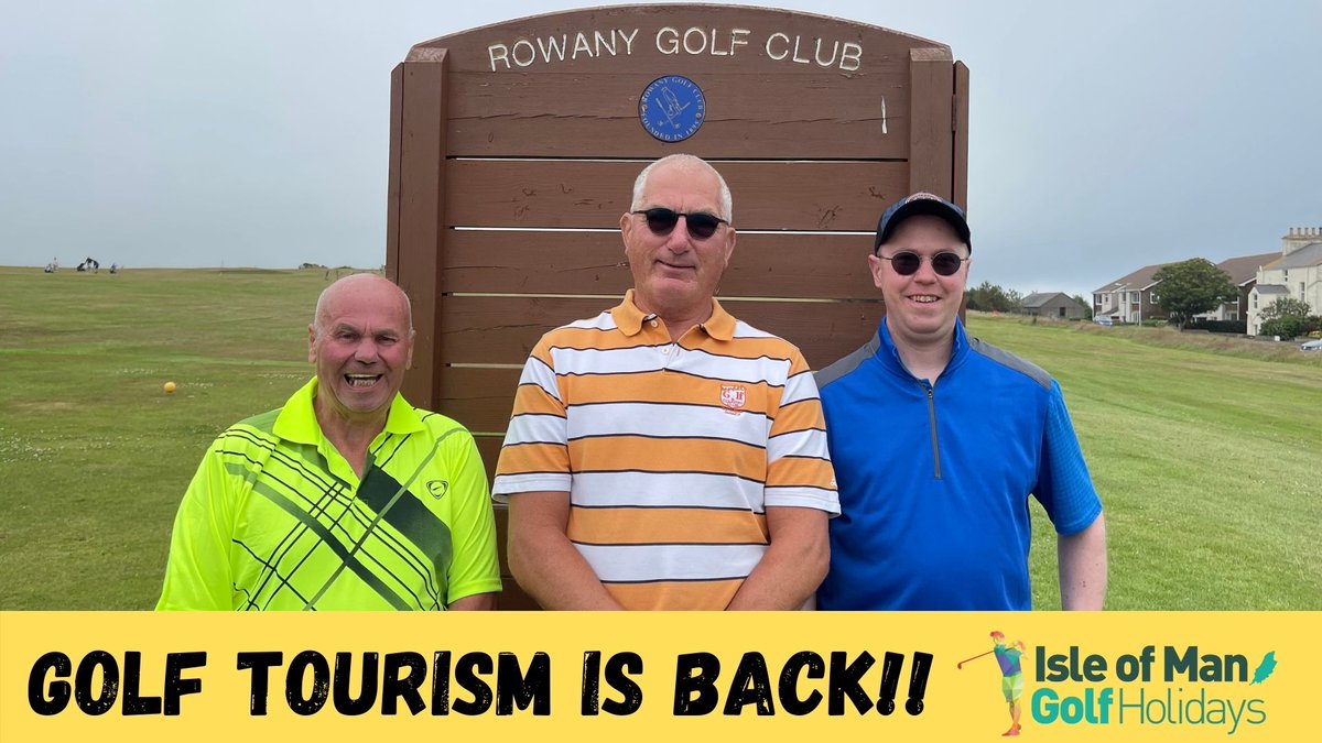 We've welcomed 3 golf groups to our Island this week. Great to meet our visitors after such a long time. We are the official 'Golf Haven' and ready for more!
