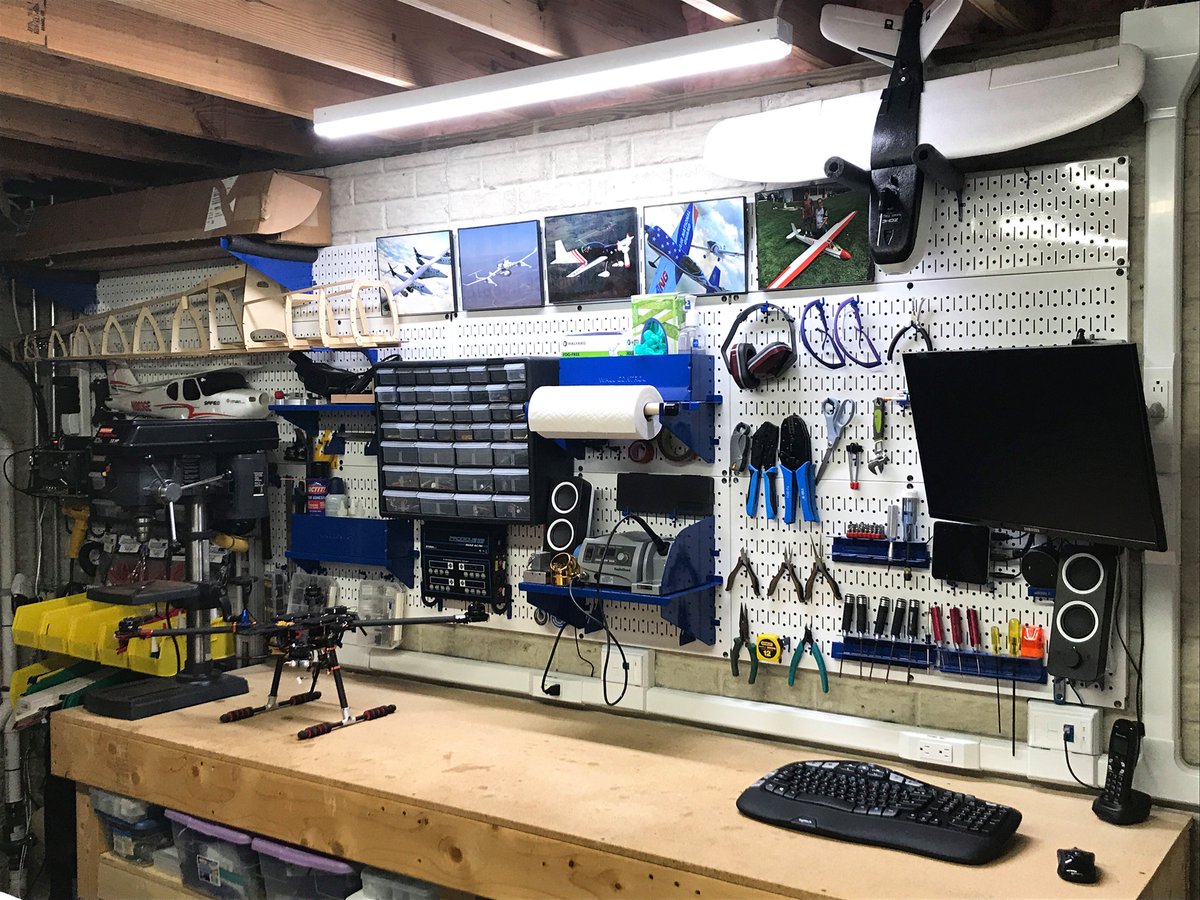 WallControl's tweet image. Here is a nice #tool wall to kick off a #ToolWallTuesday! Thanks for sharing your shop with us Jason! #WallControl #Pegboard #Storage