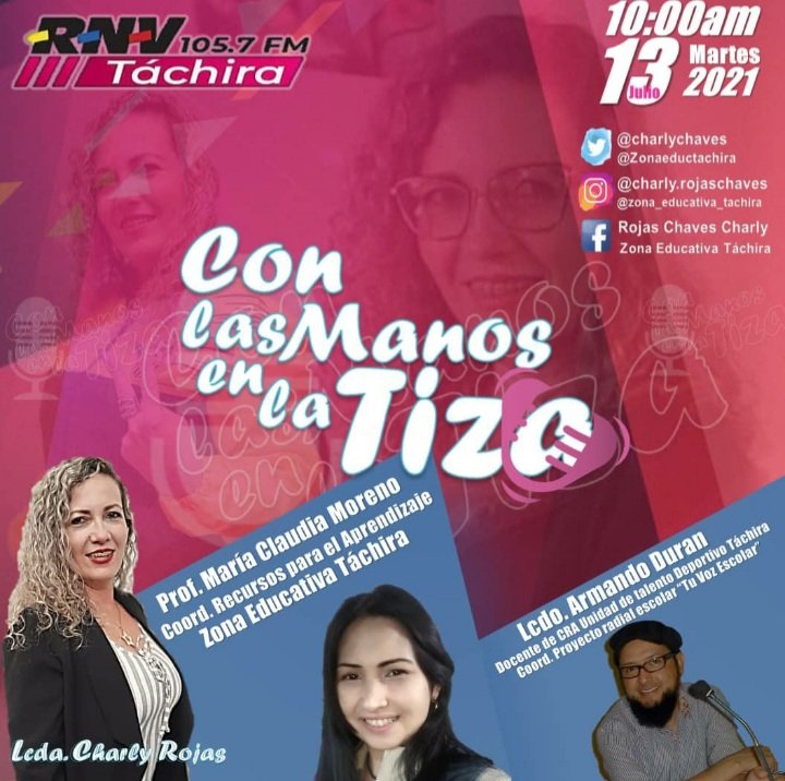 CENDA activada en el programa manos a la tiza