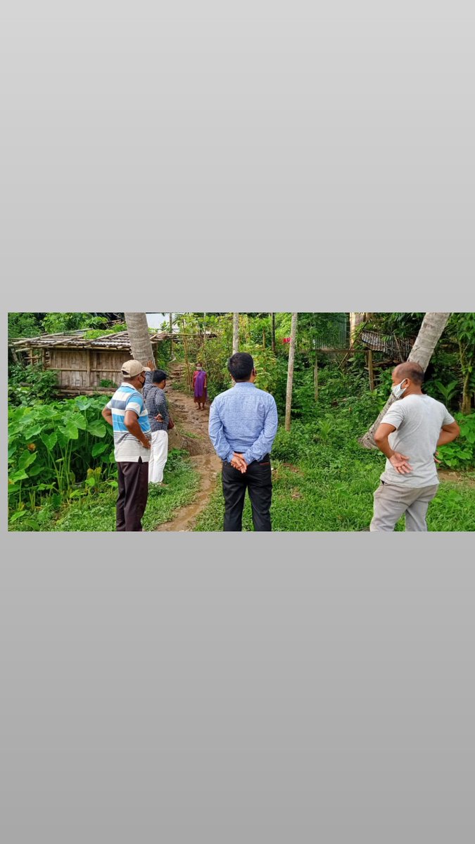 Interacting with one of the corona possitive patients at Jelowai.