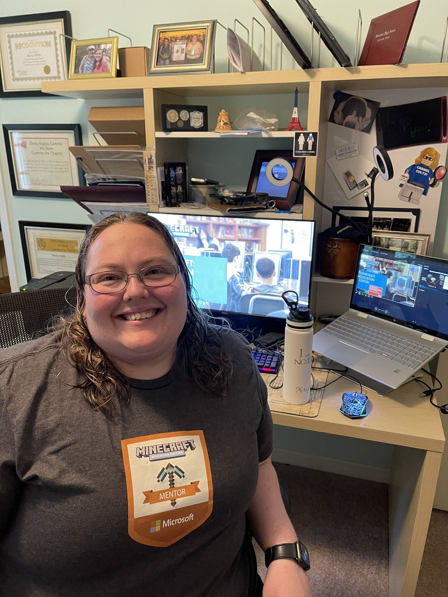 TheMerryHof's tweet image. Excited to be training some amazing @MetroSchools teachers using @PlayCraftLearn learn today. This @Minecraft_MNPS session with @MLehman76 is going to be a fun day of learning! #IamNCCE @NCCE_EdTech so excited to work with @MNPSLearningTec @cawhittaker1 @idesignlt