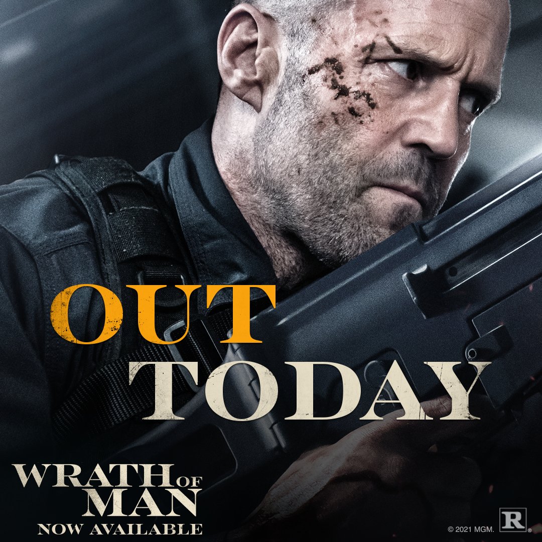 Judgement is coming... #WrathOfMan starring Jason Statham is available TODAY On Demand, Digital and Blu-ray™!