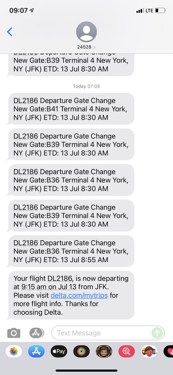 JacksonDela's tweet photo. @Delta still waiting a reply from your team. Would appreciate a response for the delays. https://t.co/FcO4SGz0F3