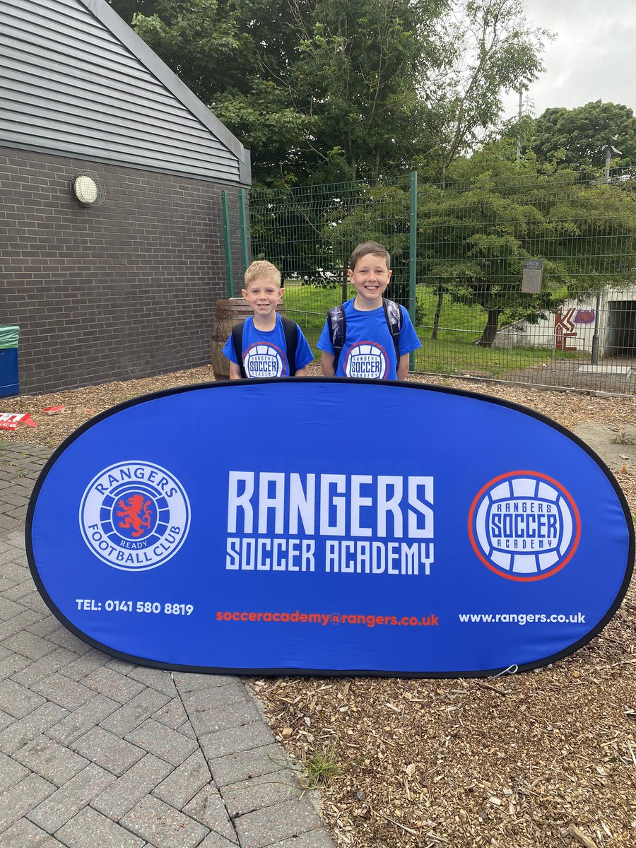 Stacestace1988's tweet photo. Looking forward to Day 2 of Rangers Soccer School! ❤️🤍💙⚽️ @RangersFC @KilwinningSC xxx https://t.co/NxxYEt8Vo1