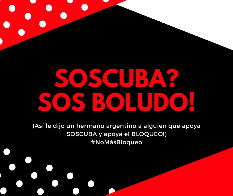 GHNordelo5's tweet photo. Investigación confirma que detrás de #SOSCUBA y  campaña vs #Cuba en redes está el argentino #AgustínAntonetti, experto en operaciones vs gobiernos de izquierda, asi que con más razón: #SOSBOLUDO! https://t.co/cm3jskoZag https://t.co/4C6sZP3NKY