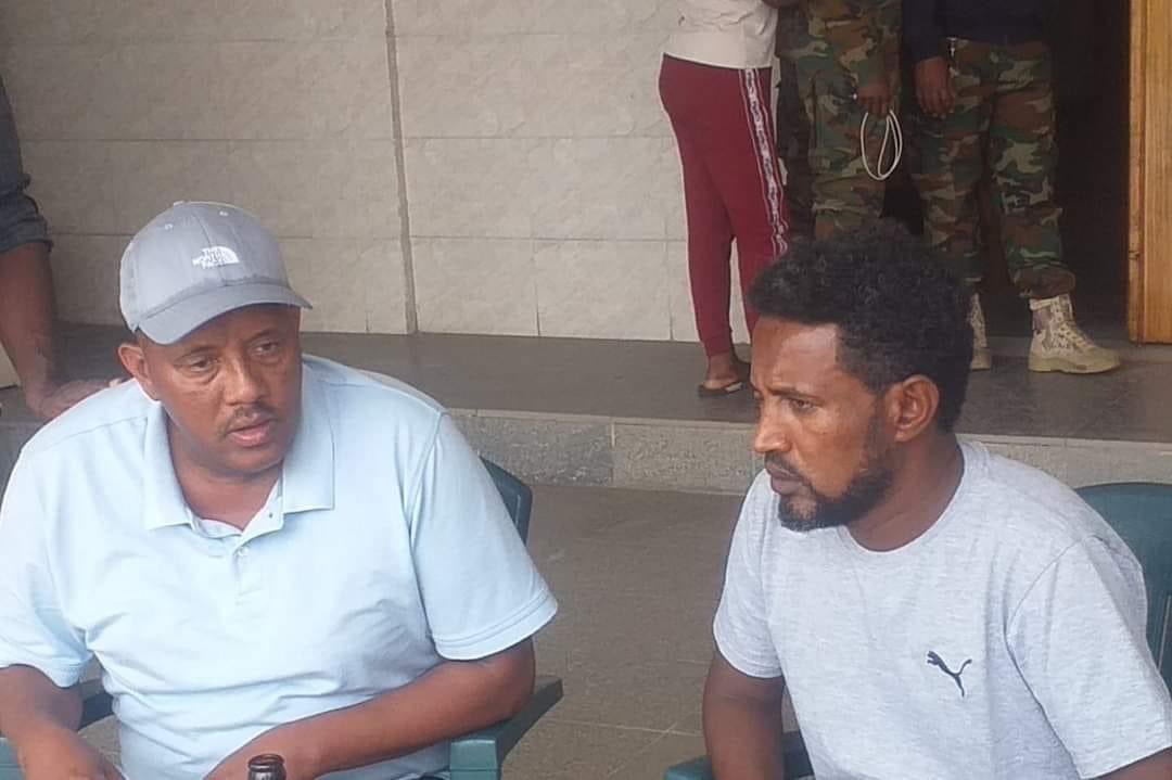 SeifGebre's tweet photo. Getachew Reda and Mehari Yohannes today in Alamata #Tigray https://t.co/qSjyFqRn2S